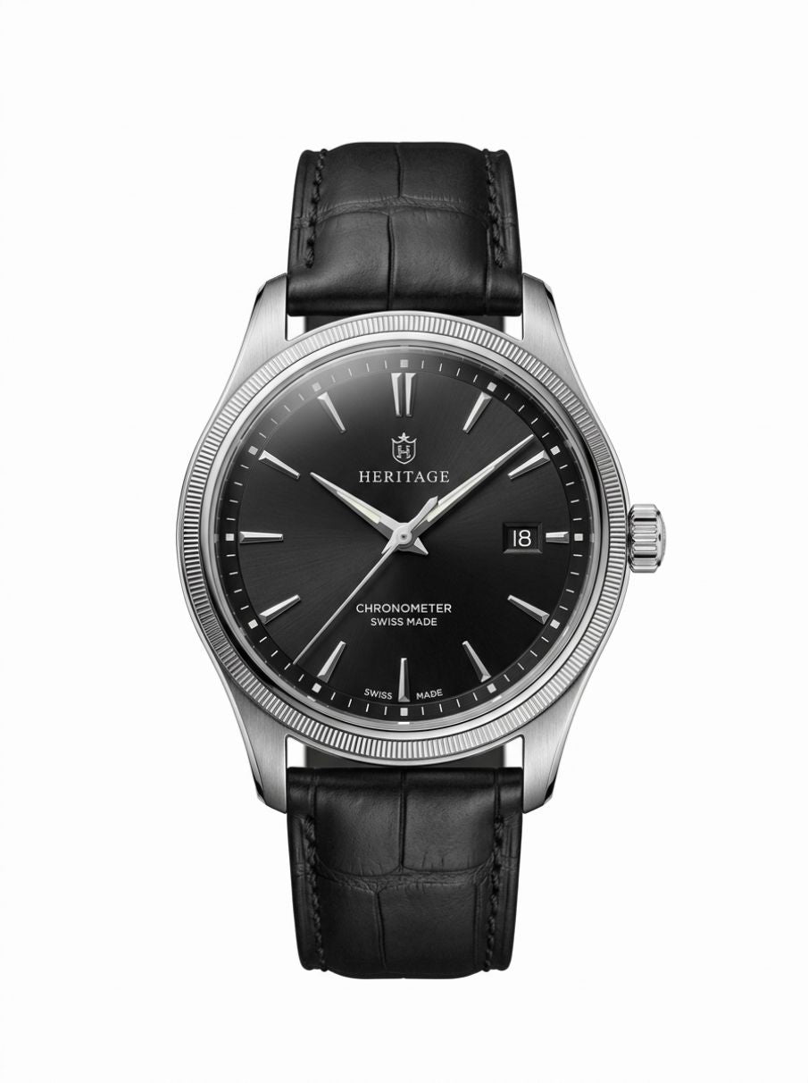 Monochrome Heritage Dial Watch
