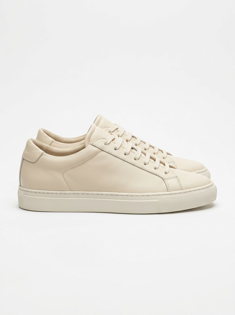Nappa Leather Low-Top Trainers